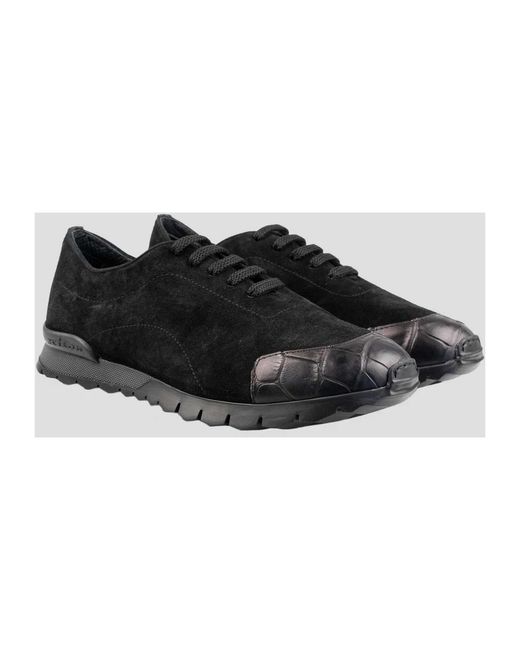 Kiton Black Sneakers for men