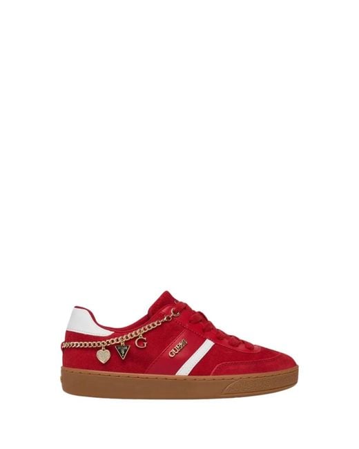 Guess Red Sneakers