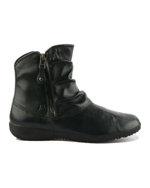 Josef Seibel Black Ankle Boots