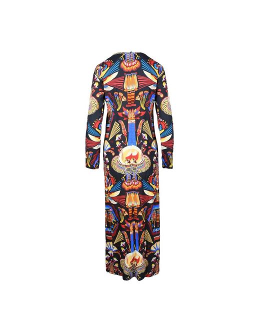 LaDoubleJ Maxi-Jurk in het Multicolor