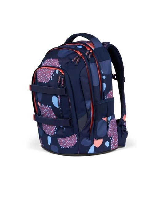 Satch Blue Backpacks