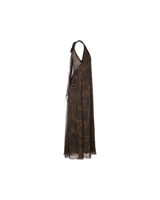 Max Mara Brown Maxi Dresses