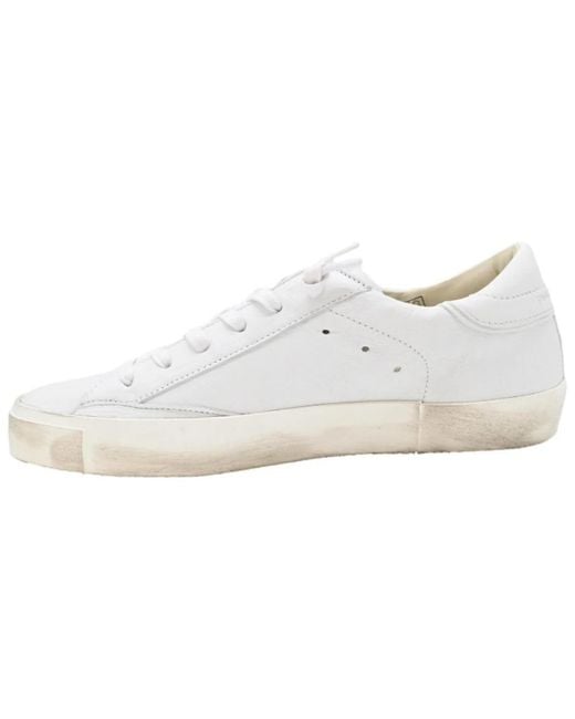 Philippe Model White Basis weiße sneakers
