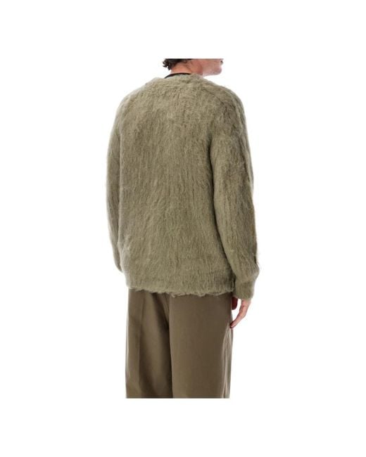 Cardigans Obey de hombre de color Green
