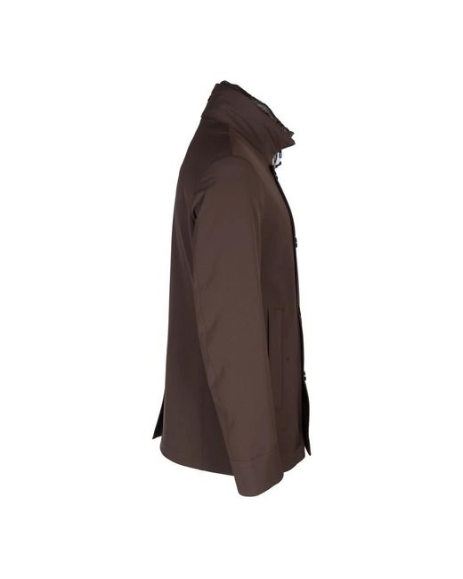 Double-Breasted Coats Montecore de hombre de color Brown