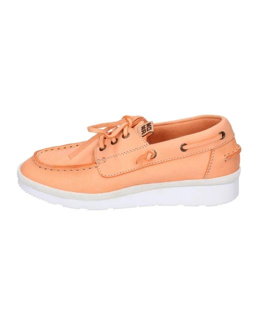 Moma Pink Boat Shoes