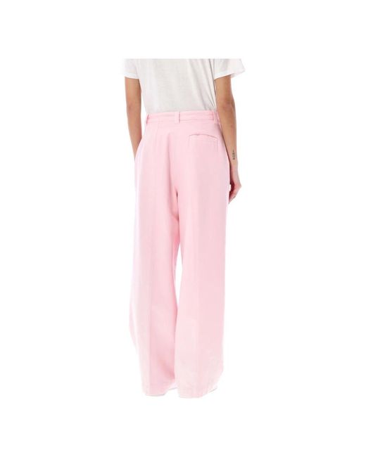 A.P.C. Pink Wide Trousers