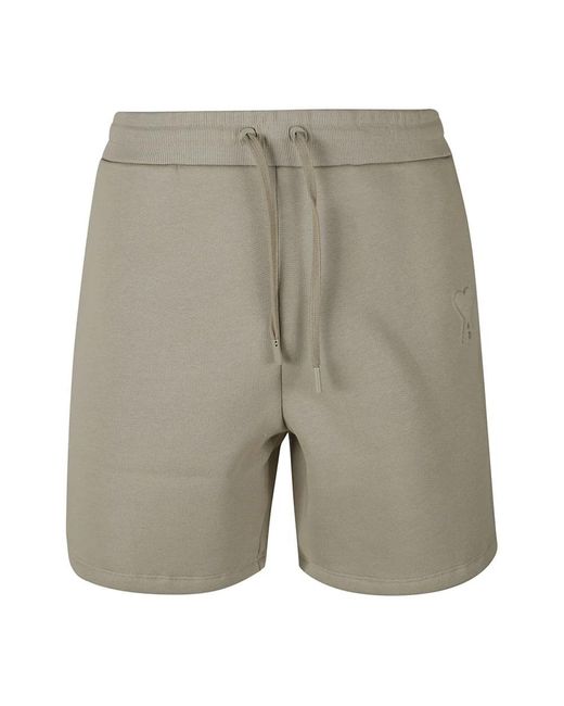 AMI Gray Short Shorts for men