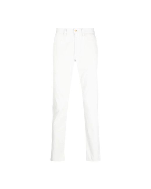 Ralph Lauren White Slim-Fit Jeans for men