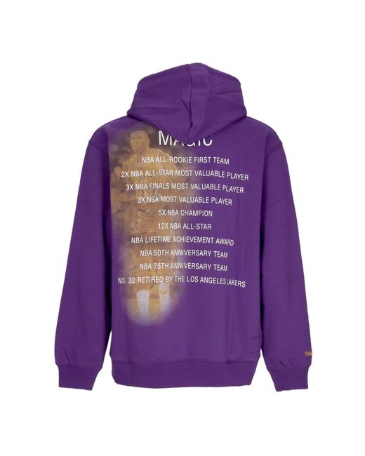 Hoodies Mitchell & Ness pour homme en coloris Purple