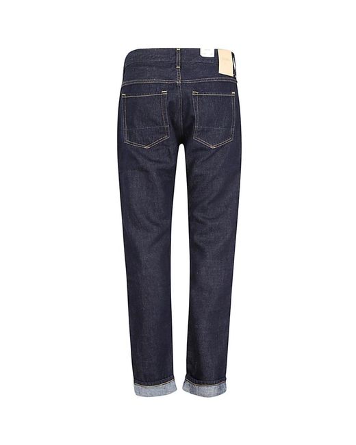 Tela Genova Blue Straight Jeans for men