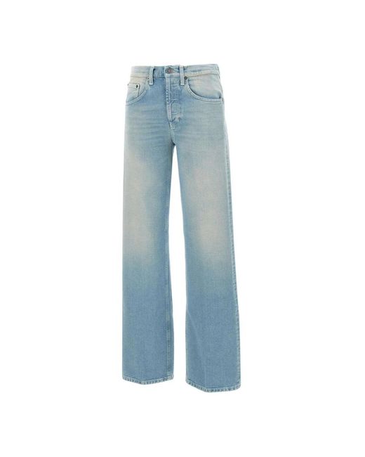 Dondup Blue Wide Jeans