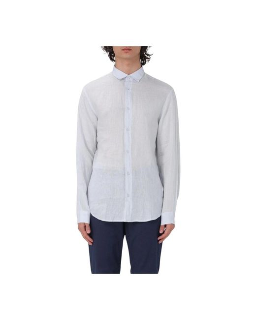 Casual Shirts ARMANI EXCHANGE pour homme en coloris Gray