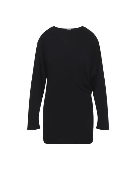 Jacquemus Kleedjes ,Zwart ,Mistral Dress in het Black