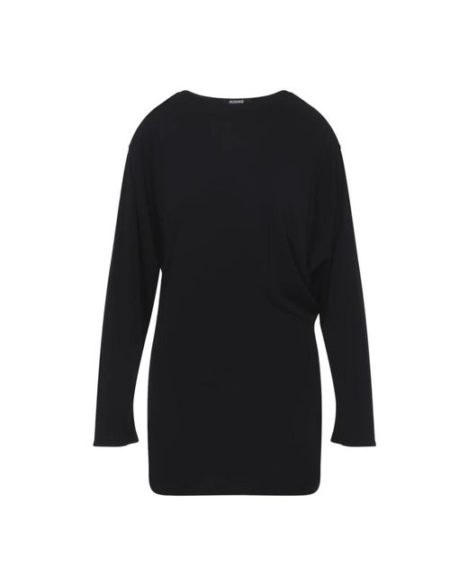 Jacquemus Black Short Dresses