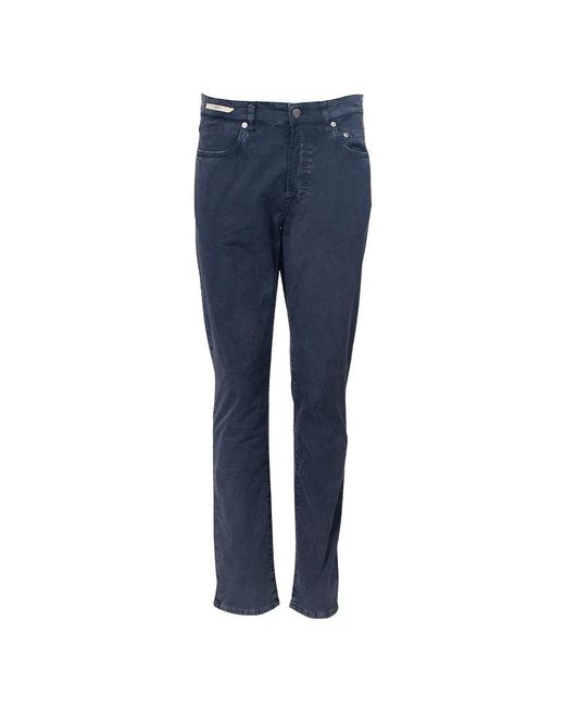 Siviglia Blue Straight Fit Jeans for men