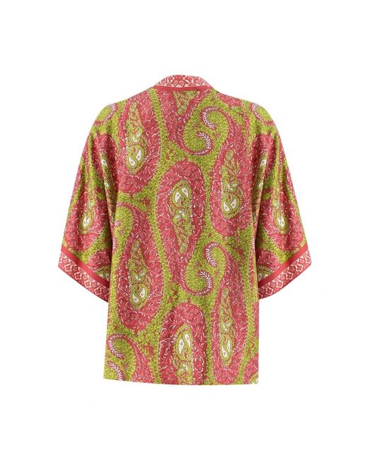 Etro Red Blouses