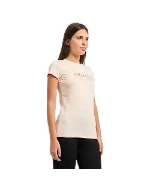 ARMANI EXCHANGE White T-Shirts