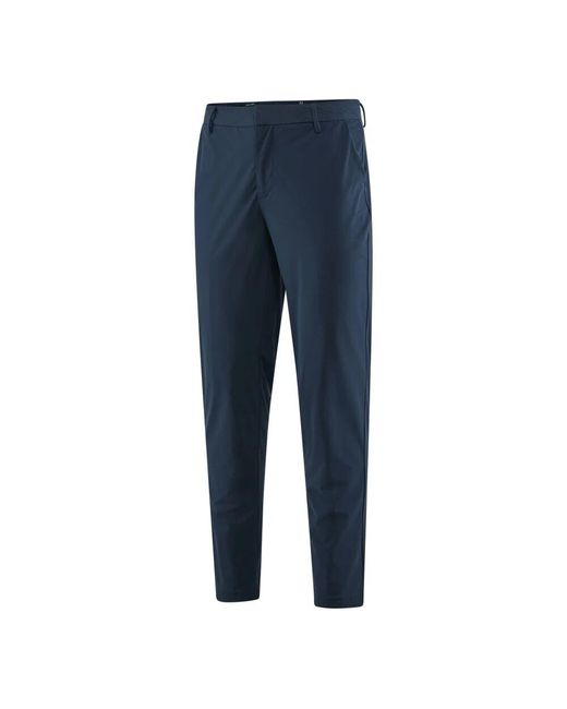 Slim-Fit Trousers di Bomboogie in Blue da Uomo