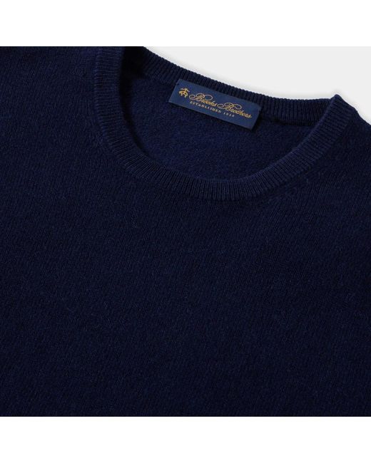 Cashmere Knitwear Brooks Brothers de hombre de color Blue