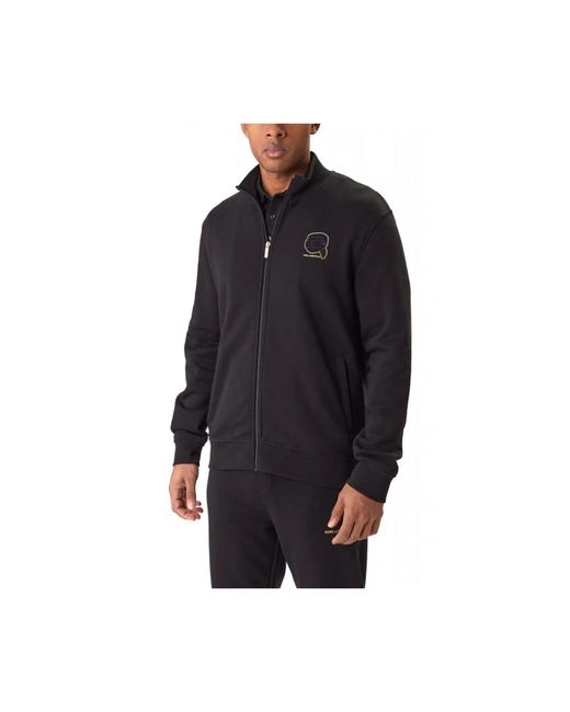 Karl Lagerfeld Sweat Zip Jacket in het Black voor heren