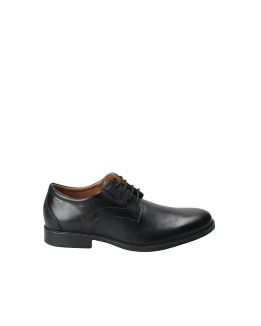 Clarks Black Business Shoes for men