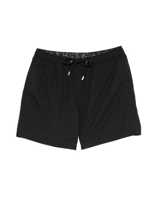 Mc2 Saint Barth Black Beachwear for men