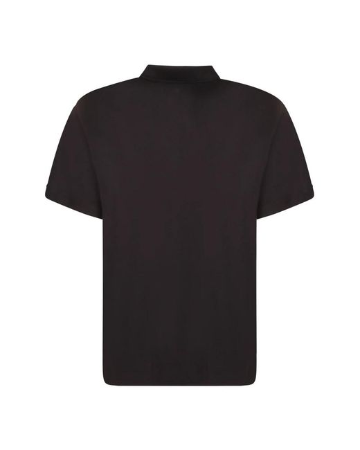 Moncler Klassieke Kraag. Drie Knopen in het Black voor heren