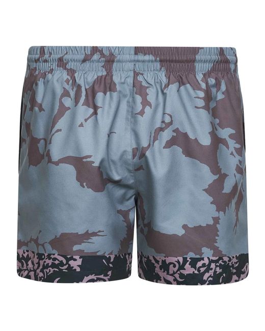Dries Van Noten Blue Beachwear for men