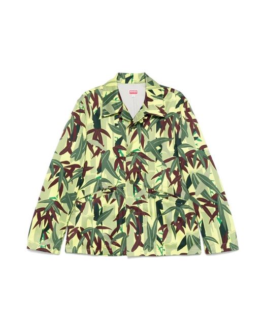 KENZO Green Light Jackets for men