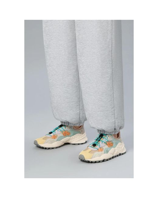 Flower Mountain Blue Sneakers