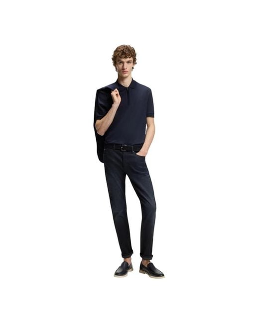 HUGO Blue Slim-Fit Jeans for men