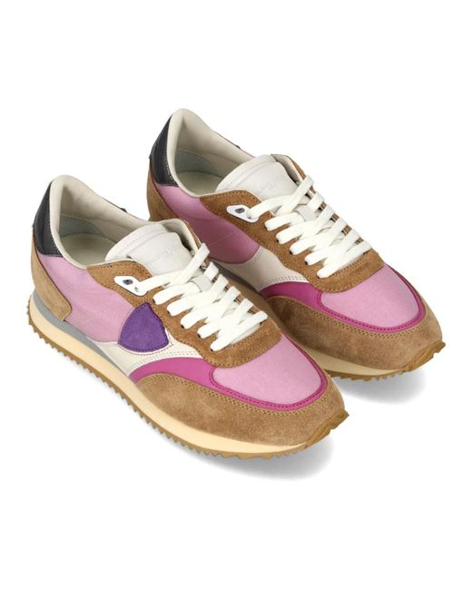 Philippe Model Pink Sneakers