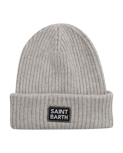 Mc2 Saint Barth Gray Beanies