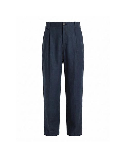 Jacquemus Blue Wide Trousers for men