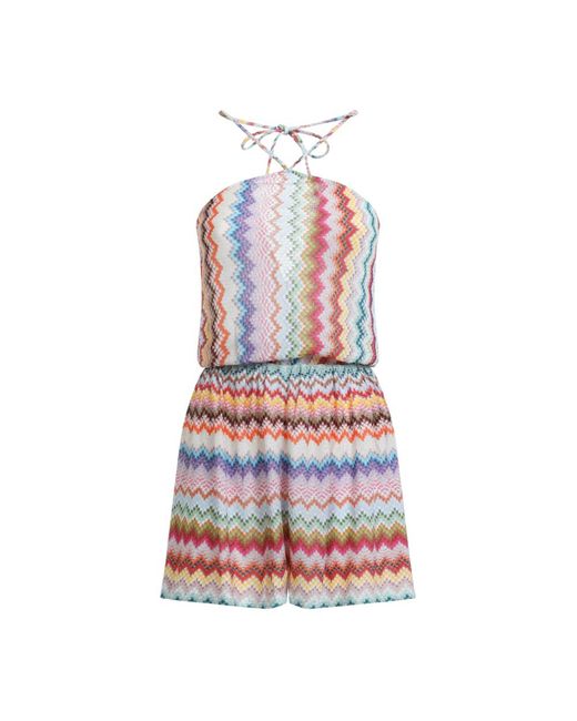 Missoni Korte Jumpsuit in het Blue