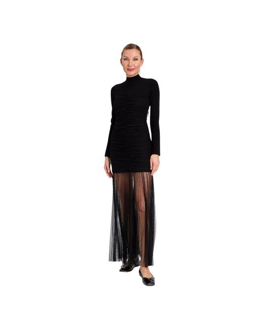 Twinset Black Maxi Dresses