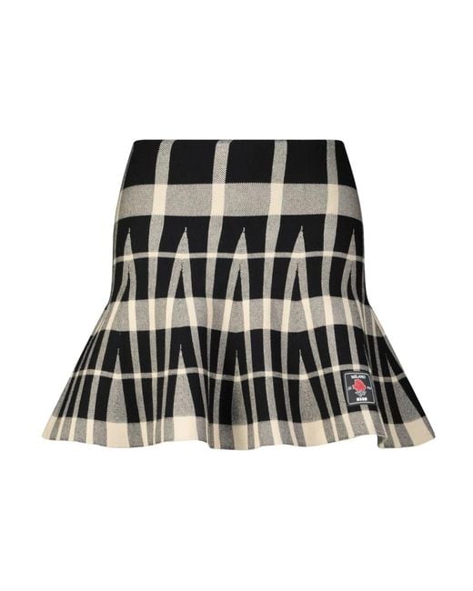 MSGM Short Skirts in het Black