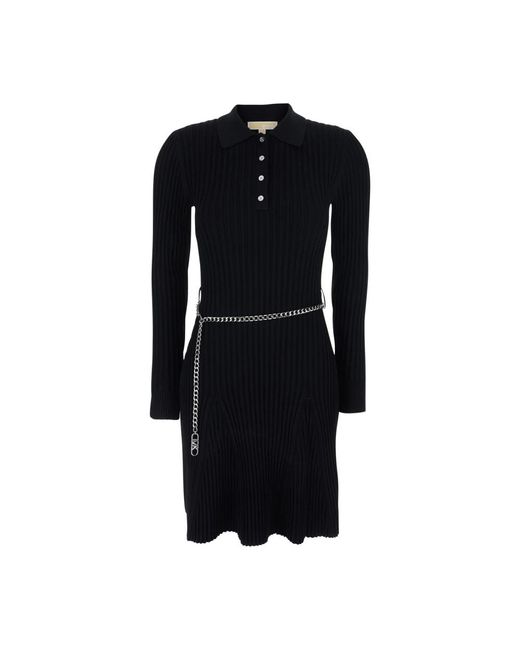 Michael Kors Black Knitted Dresses