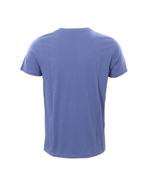 K-Way T-shirts in Blue für Herren