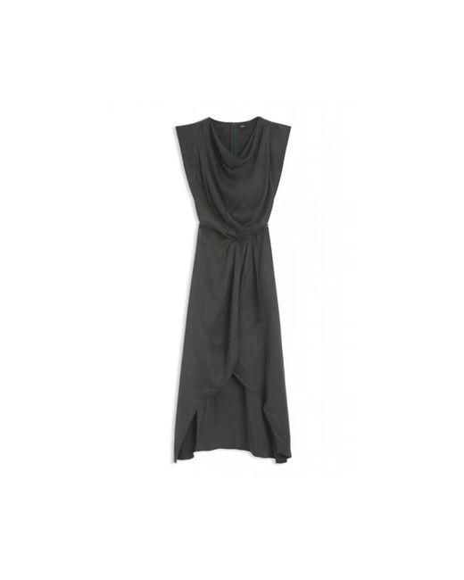 HUGO Black Midi Dresses