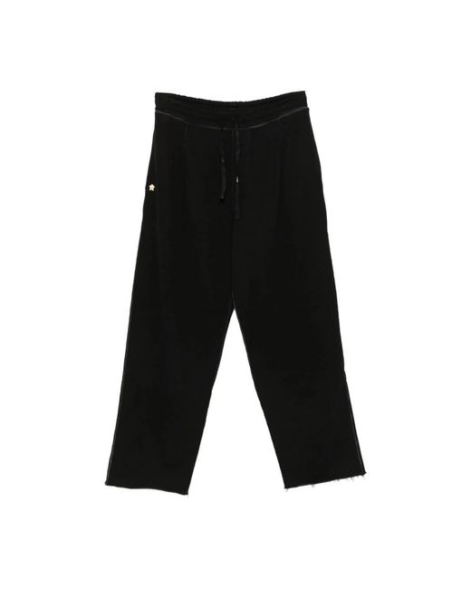 A PAPER KID Black Sweatpants for men