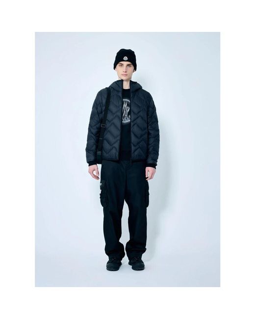 Down Jackets di Moncler in Blue da Uomo