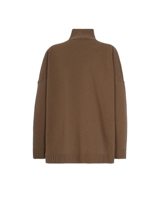 Max Mara Brown Turtlenecks