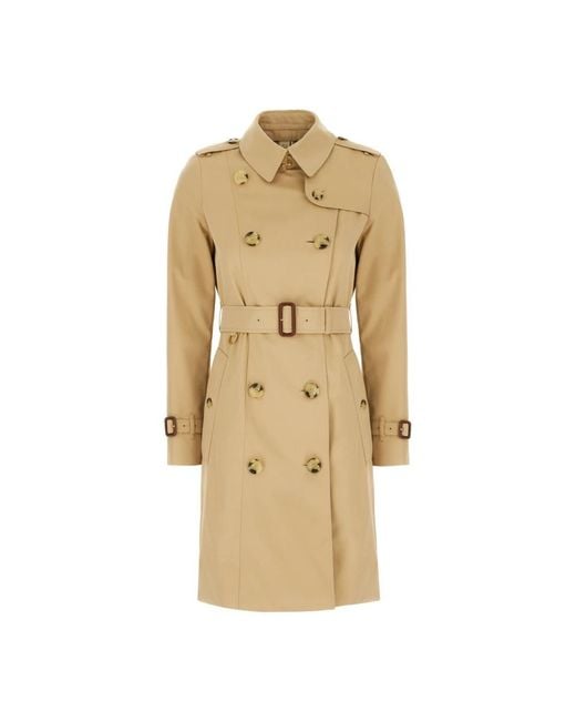 Burberry Natural Mittellanger Chelsea Heritage Trenchcoat