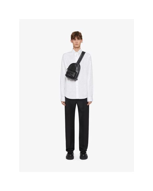 Givenchy Black Straight Trousers for men