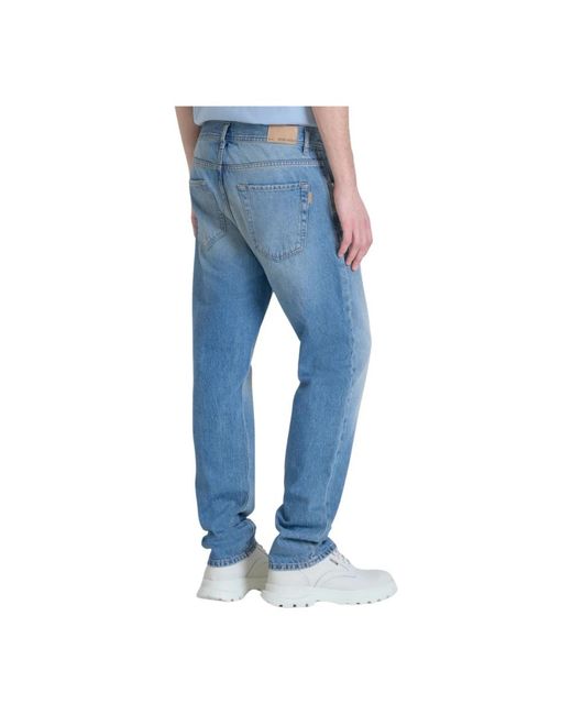 Antony Morato Blue Straight Fit Jeans for men