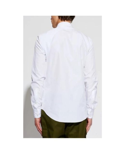 McQueen White Formal Shirts for men