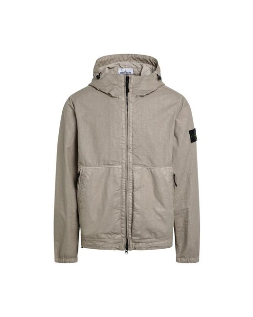 Stone Island Jacket in het Gray voor heren