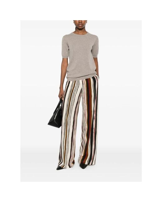 Soft Goat Gray Cashmere Knitwear
